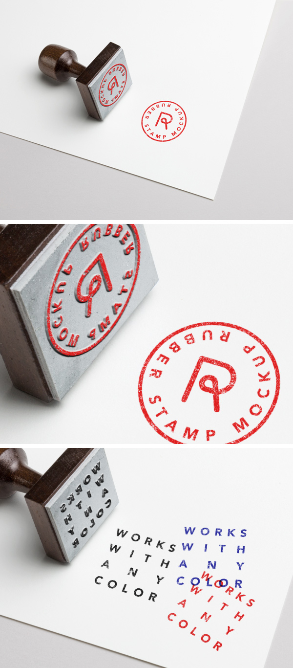 design a rubber stamp template